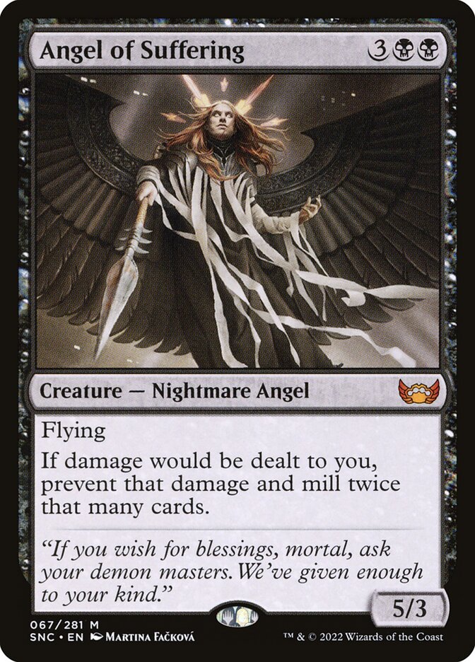 Angel of Suffering - Foil