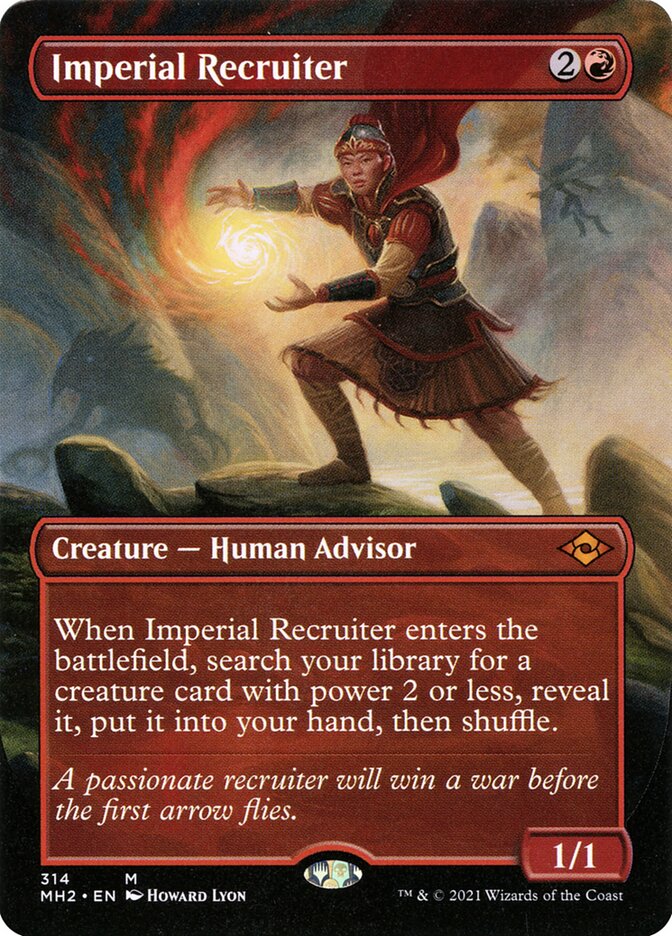 Imperial Recruiter - Borderless - Foil