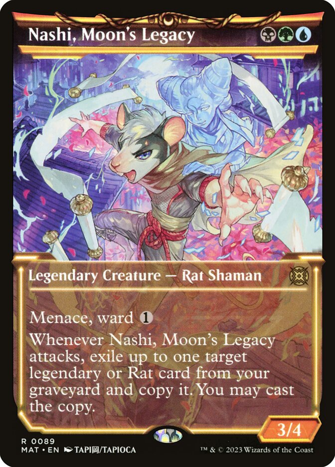 Nashi, Moon's Legacy - Showcase