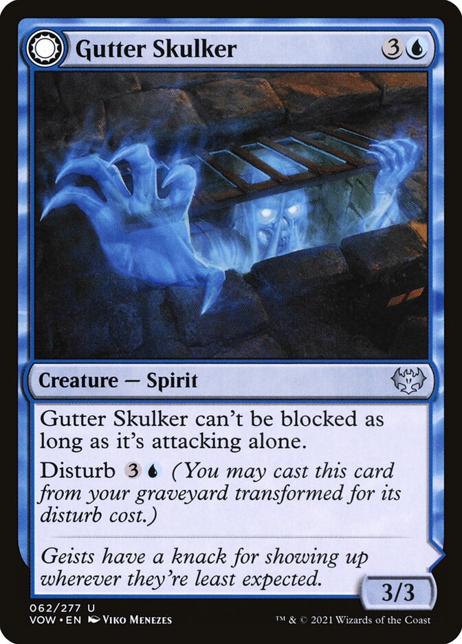 Gutter Skulker // Gutter Shortcut - Foil