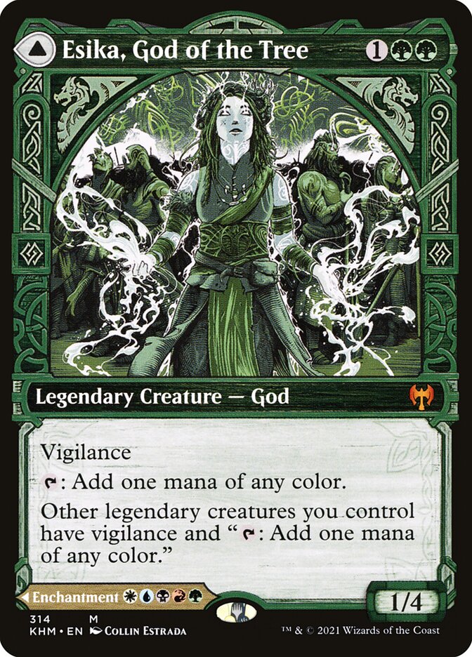 Esika, God of the Tree // The Prismatic Bridge - Showcase - Foil