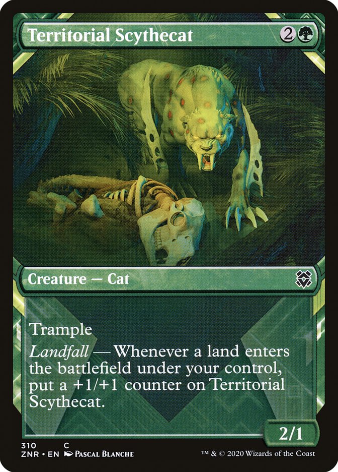 Territorial Scythecat - Showcase - Foil