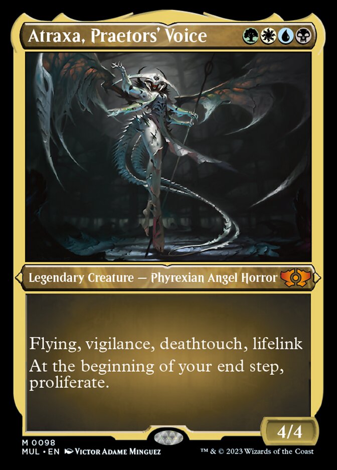 Atraxa, Praetors' Voice - Etched - Foil