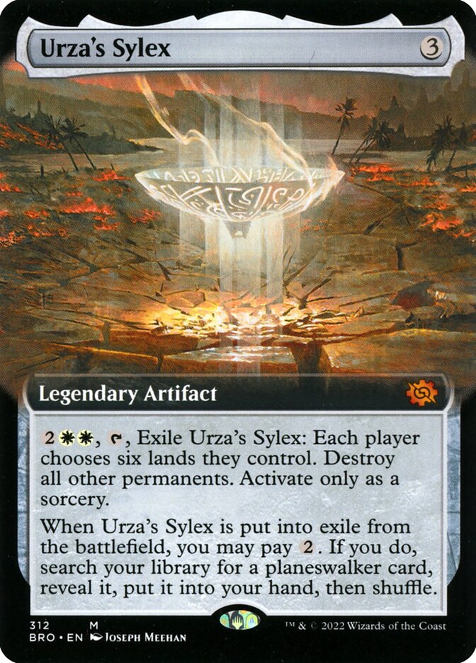 Urza's Sylex - Extended Art - Foil