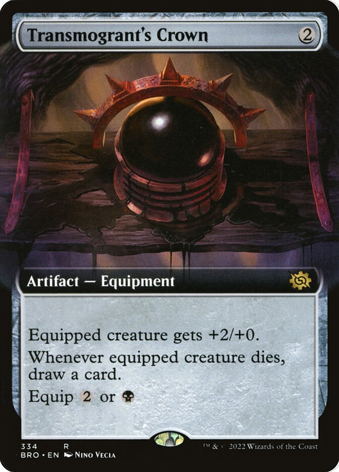 Transmogrant's Crown - Extended Art - Foil