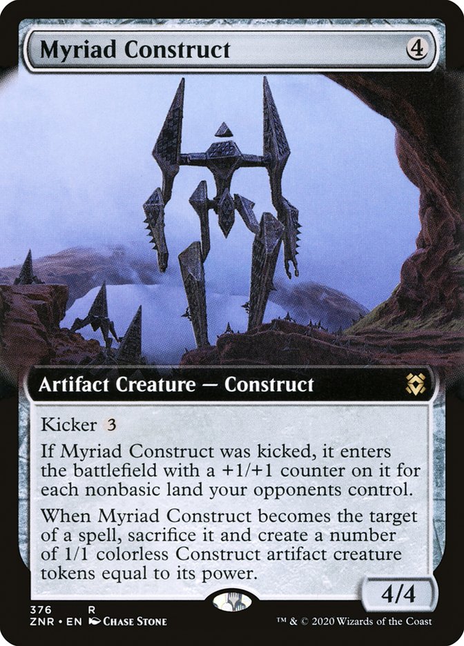 Myriad Construct - Extended Art - Foil