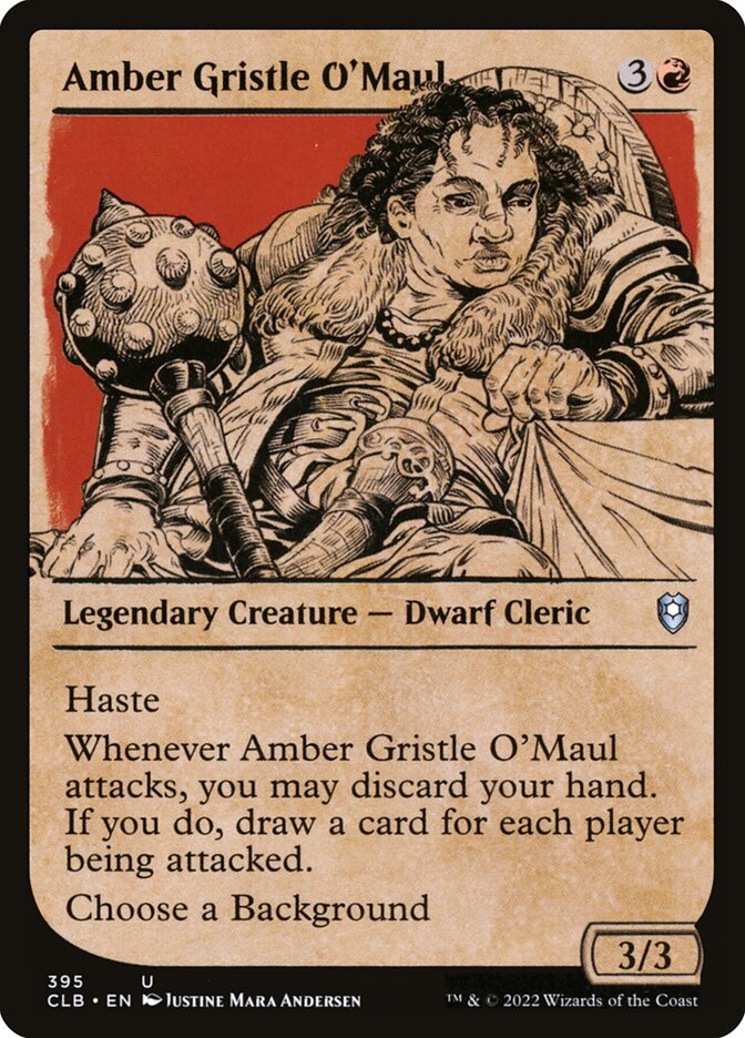 Amber Gristle O'Maul - Showcase - Foil