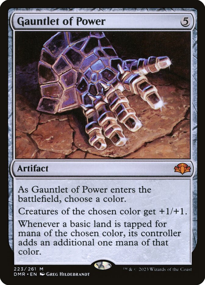 Gauntlet of Power - Foil