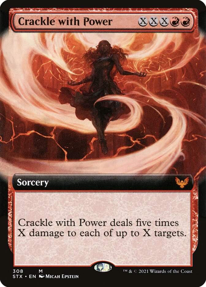 Crackle with Power - Extended Art - Foil