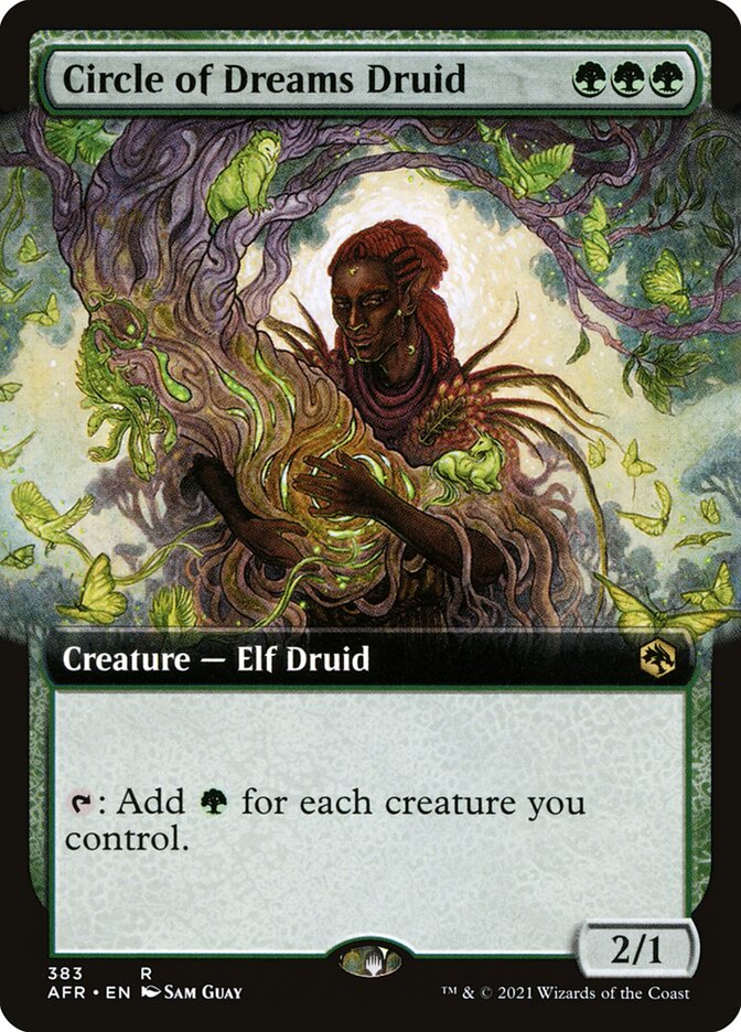 Circle of Dreams Druid - Extended Art - Foil