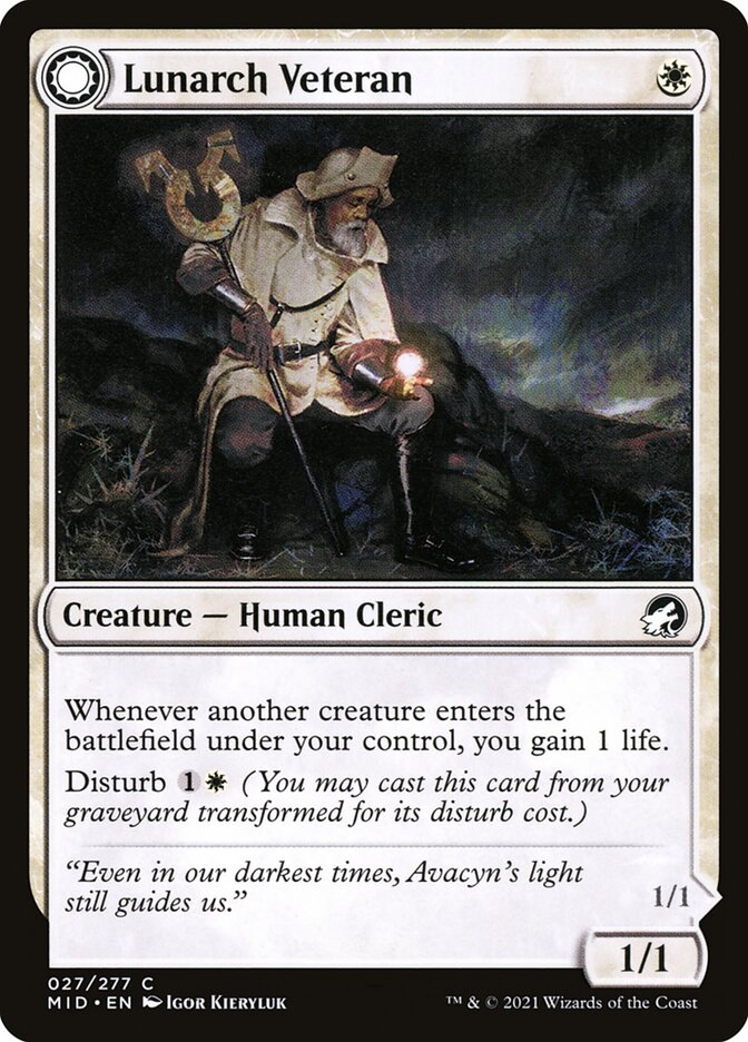 Lunarch Veteran // Luminous Phantom - Foil
