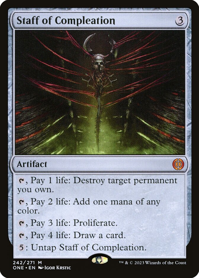 Staff of Compleation - Foil