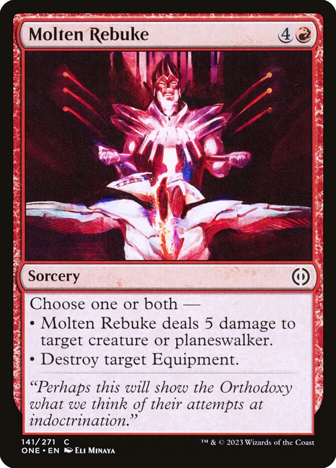 Molten Rebuke - Foil