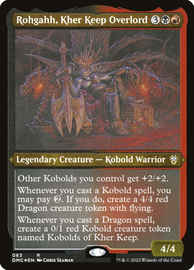 Rohgahh, Kher Keep Overlord - Etched - Foil