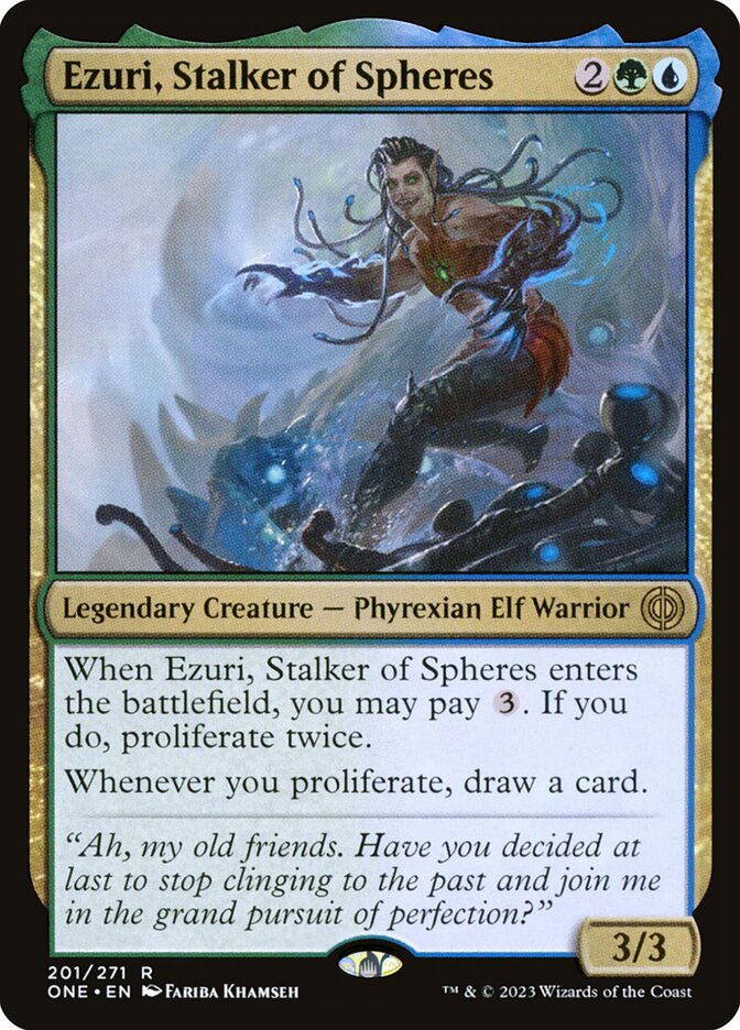 Ezuri, Stalker of Spheres - Foil