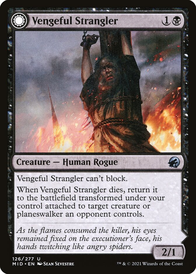 Vengeful Strangler // Strangling Grasp