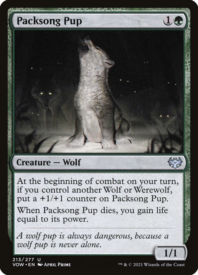 Packsong Pup - Foil