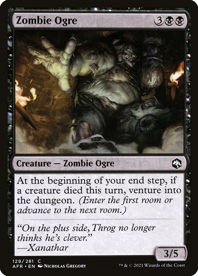 Zombie Ogre - Foil