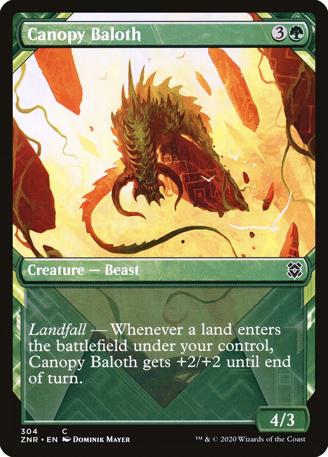 Canopy Baloth - Showcase - Foil