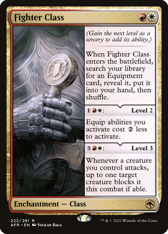 Fighter Class - Foil