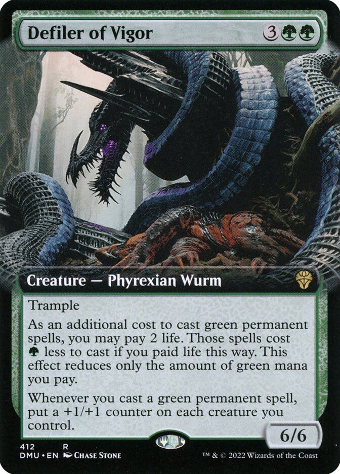 Defiler of Vigor - Extended Art