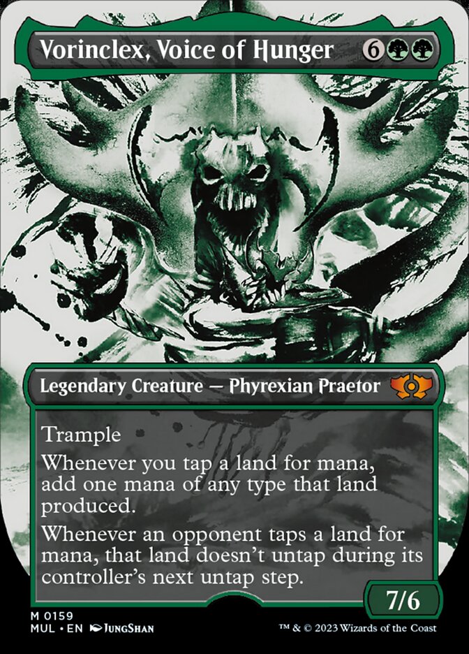 Vorinclex, Voice of Hunger - Borderless Halo Foil
