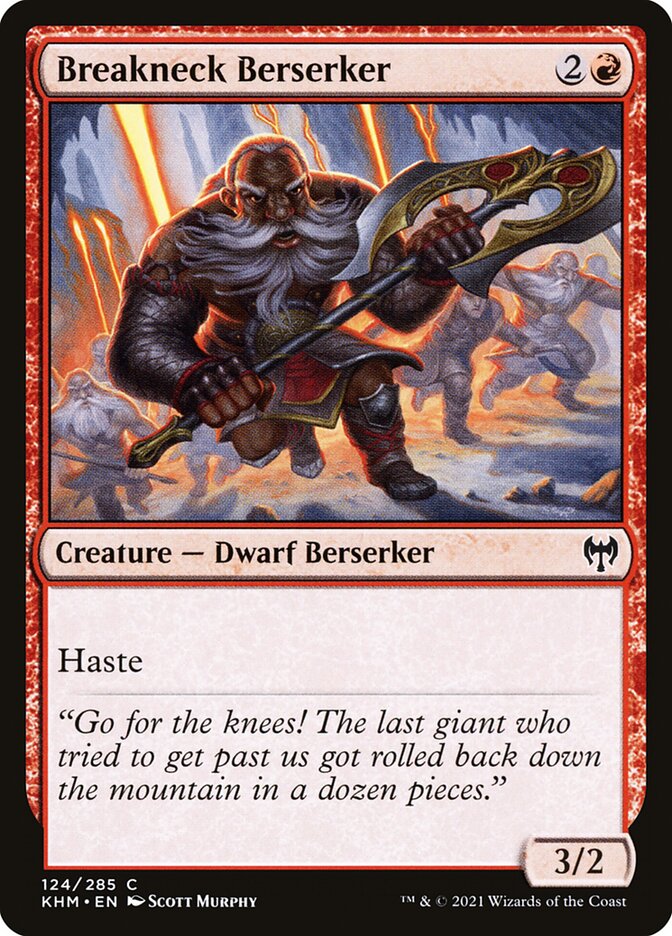 Breakneck Berserker - Foil