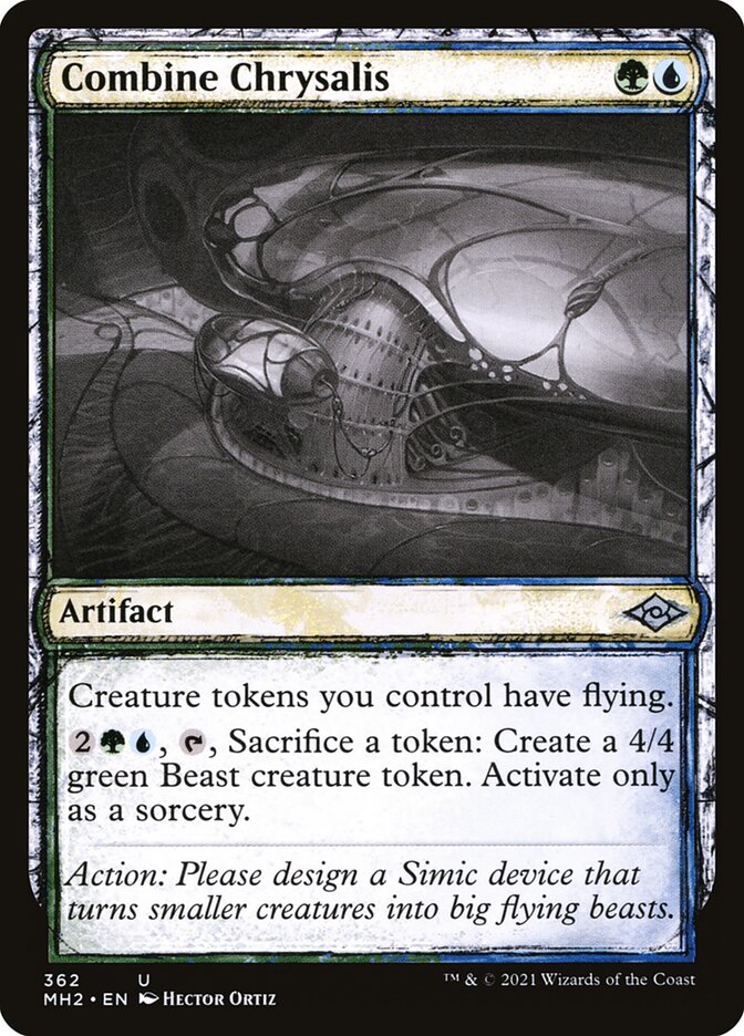 Combine Chrysalis - Sketch Art - Foil