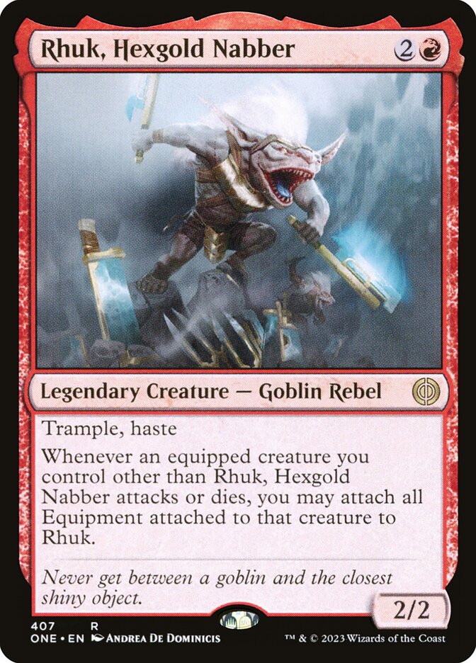 Rhuk, Hexgold Nabber - Foil