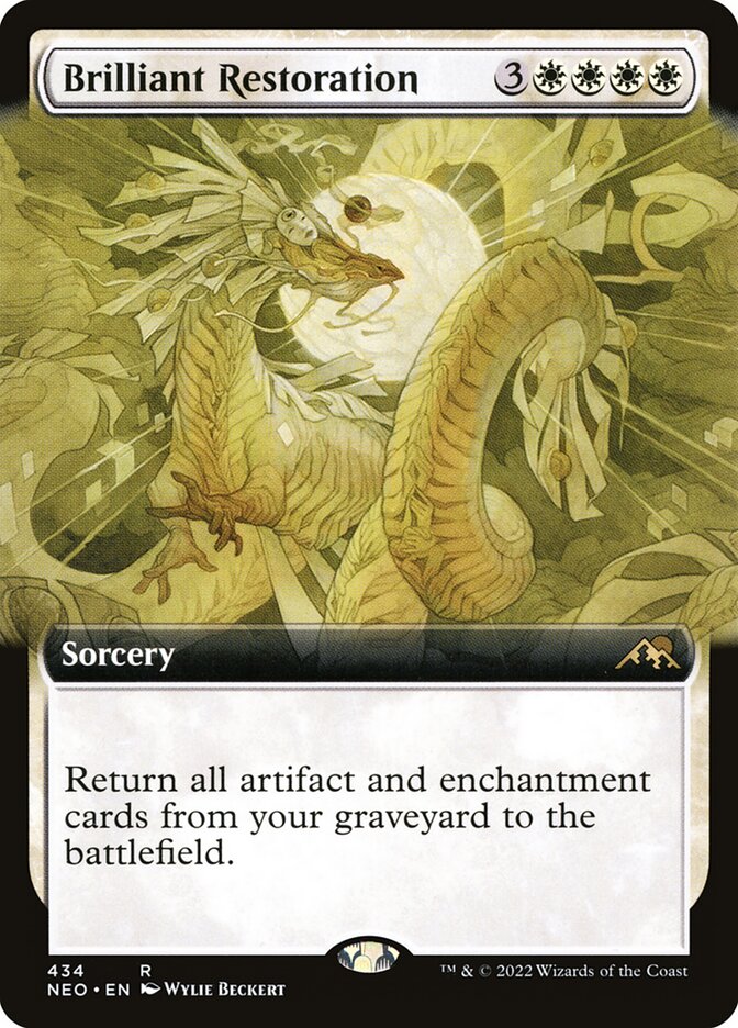 Brilliant Restoration - Extended Art - Foil