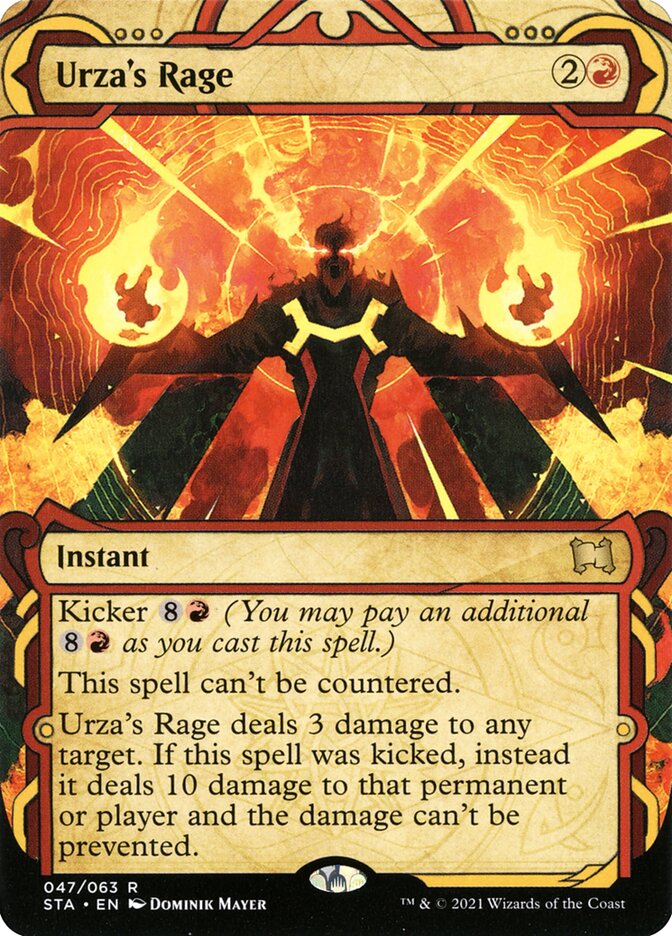 Urza's Rage - Borderless - Foil