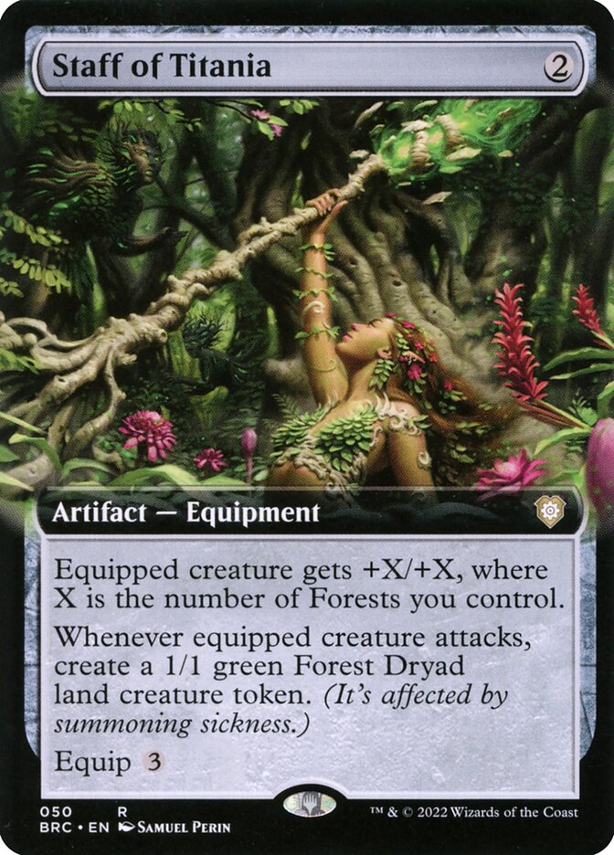 Staff of Titania - Extended Art