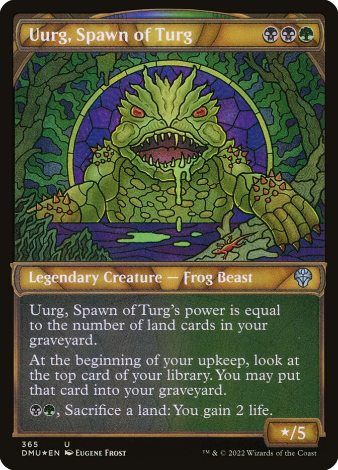 Uurg, Spawn of Turg - Textured - Foil