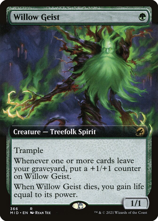 Willow Geist - Extended Art - Foil