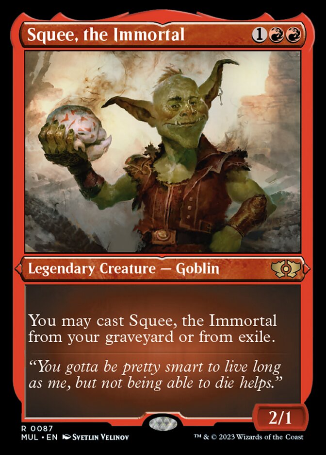Squee, the Immortal - Etched - Foil
