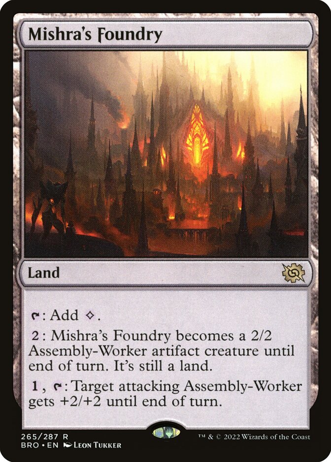 Mishra's Foundry - Foil