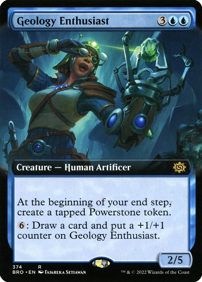 Geology Enthusiast - Extended Art - Foil