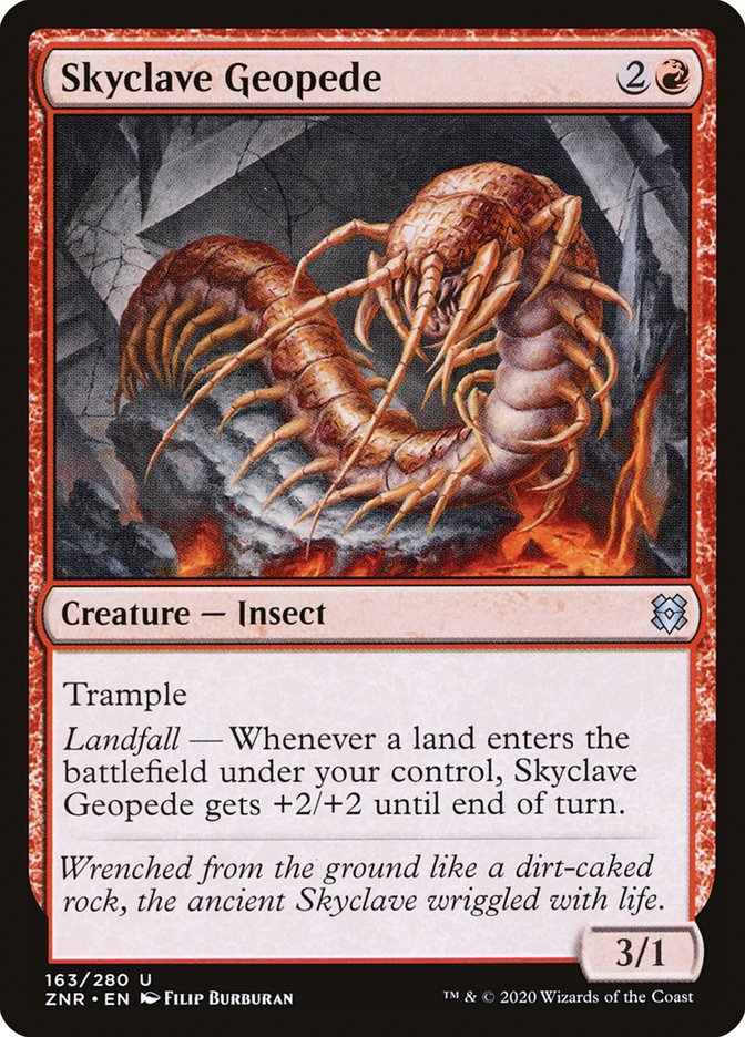 Skyclave Geopede - Foil