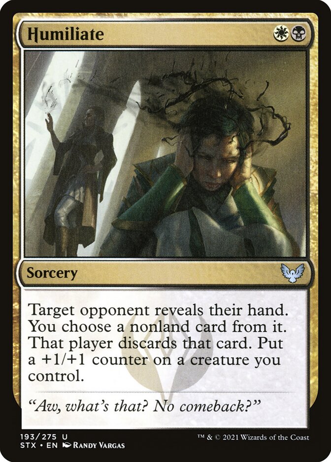 Humiliate - Foil