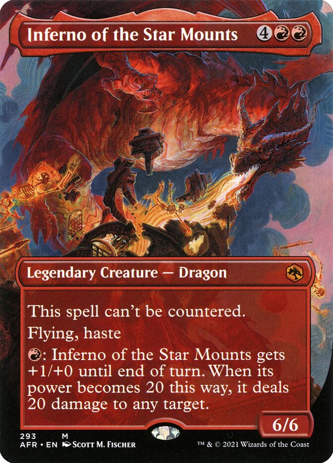 Inferno of the Star Mounts - Borderless