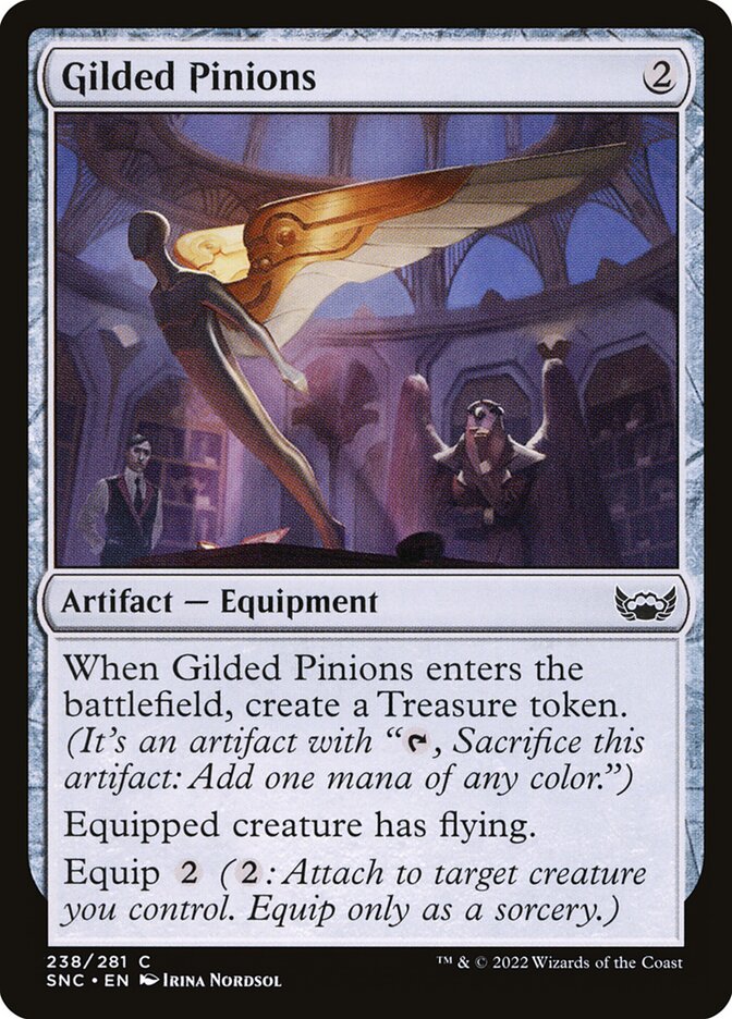 Gilded Pinions - Foil