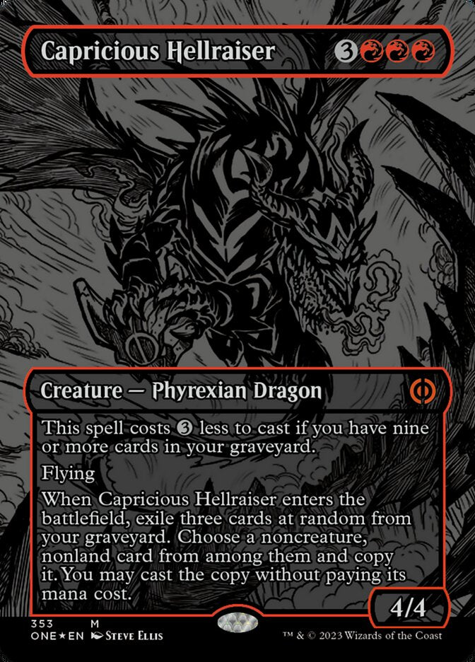 Capricious Hellraiser - Oil Slick - Foil