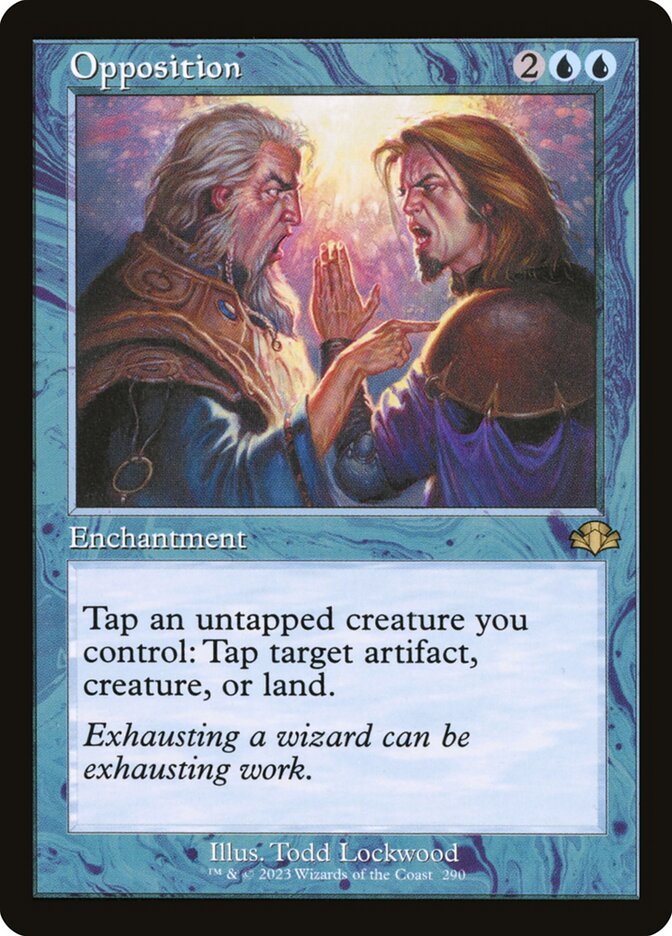 Opposition - Retro Frame - Foil