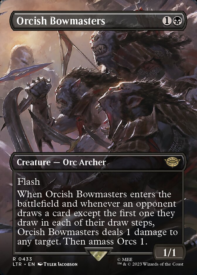 Orcish Bowmasters - Borderless - Foil