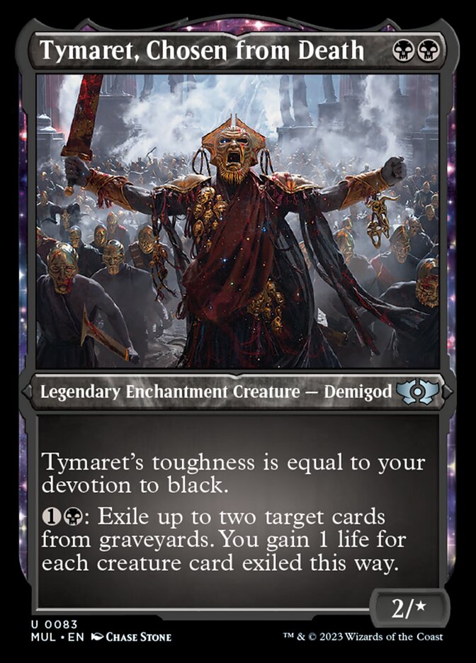 Tymaret, Chosen from Death - Etched - Foil