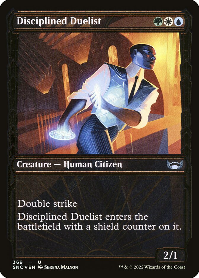 Disciplined Duelist - Gilded - Foil