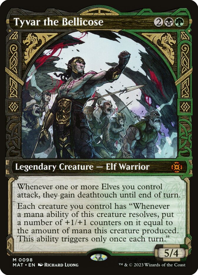 Tyvar the Bellicose - Showcase - Foil