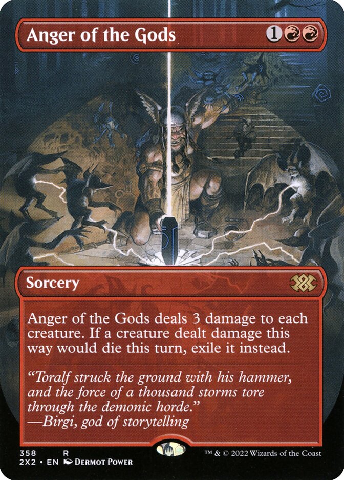 Anger of the Gods - Borderless - Foil