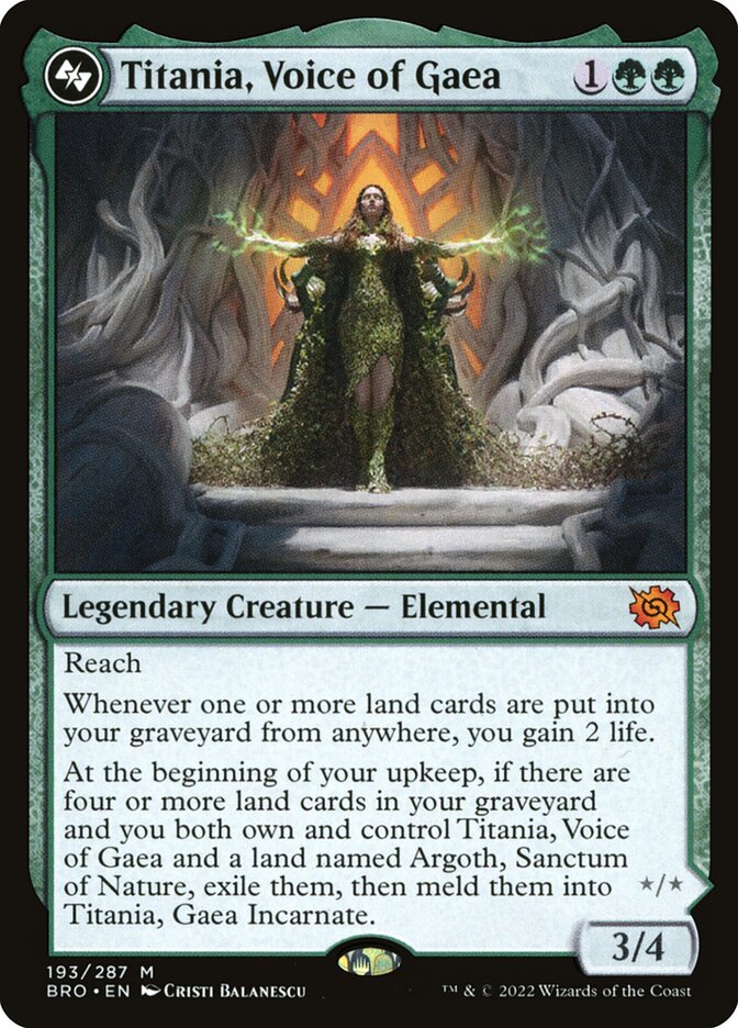 Titania, Voice of Gaea - Foil
