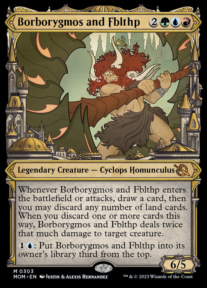 Borborygmos and Fblthp - Showcase - Foil